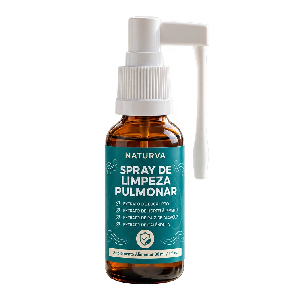 Naturva™ Spray de Limpeza Pulmonar