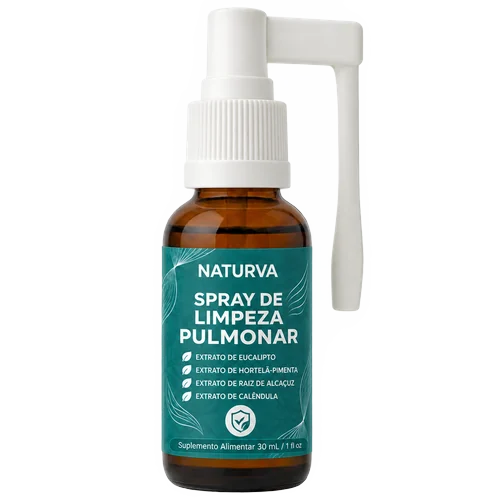 Naturva Spray de Limpeza Pulmonar